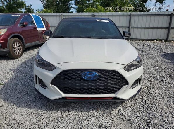 KMHTH6AB2LU030599 2020 HYUNDAI VELOSTER White Դիմացի տեսք