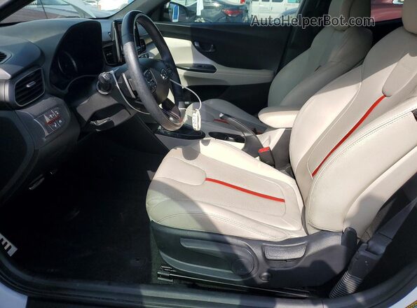 KMHTH6AB2LU030599 2020 HYUNDAI VELOSTER White Սալոնի դիմացի տեսք