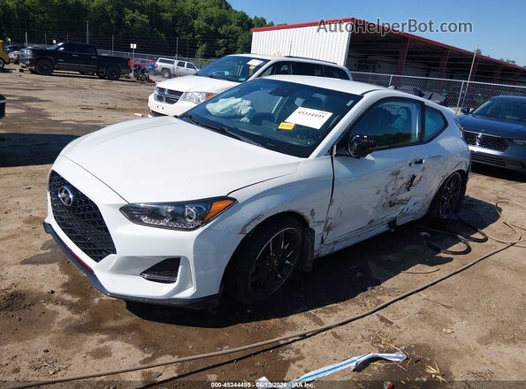 KMHTH6AB3LU023760 2020 HYUNDAI VELOSTER White Передня ліва чверть