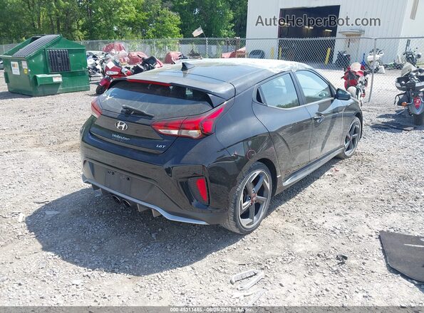 KMHTH6AB5KU013875 2019 HYUNDAI VELOSTER Black Rear right