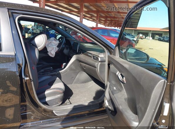 KMHTH6AB6KU020642 2019 HYUNDAI VELOSTER Black Widok wnętrza z przodu