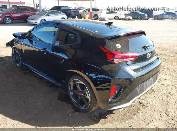 KMHTH6AB6KU020642 2019 HYUNDAI VELOSTER Black Tył lewy