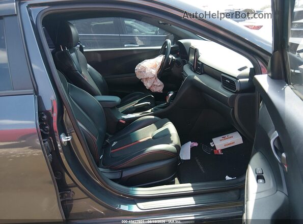 KMHTH6AB7LU024877 2020 HYUNDAI VELOSTER Серый Вид салона спереди