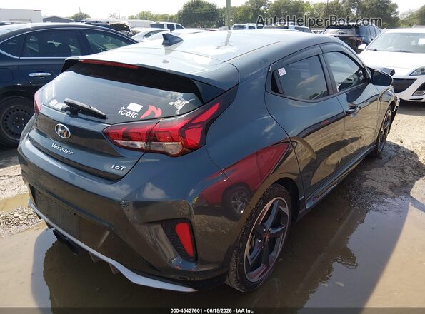 KMHTH6AB7LU024877 2020 HYUNDAI VELOSTER Серый Задняя правая четверть