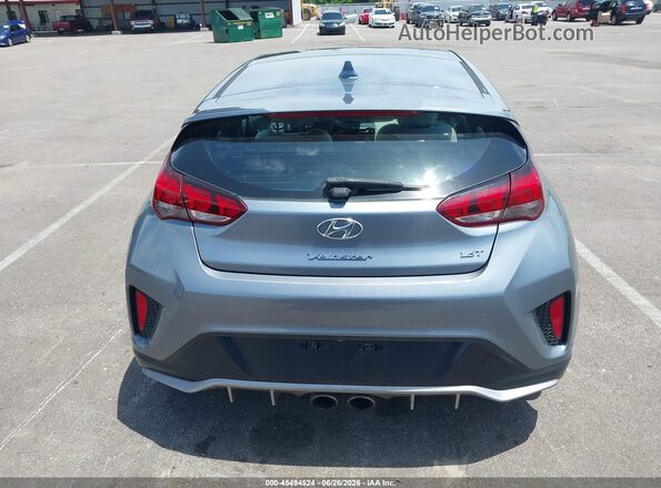 KMHTH6AB8KU006726 2019 HYUNDAI VELOSTER Light Blue 