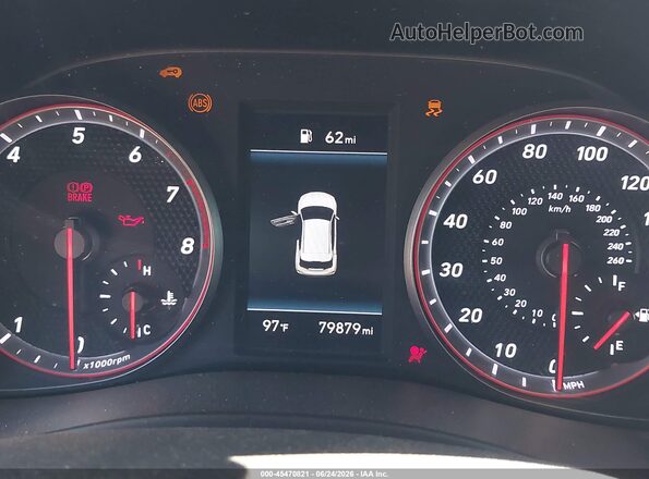KMHTH6ABXKU006971 2019 HYUNDAI VELOSTER Black უკანა სავარძლების ხედი