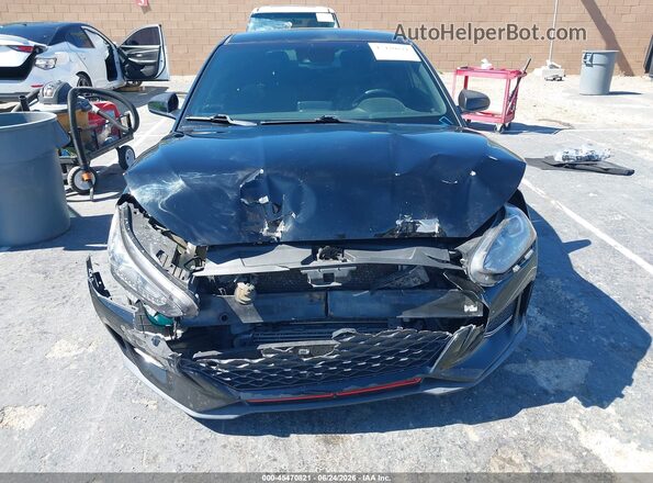 KMHTH6ABXKU006971 2019 HYUNDAI VELOSTER Black ხელსაწყოთა პანელის ხედი