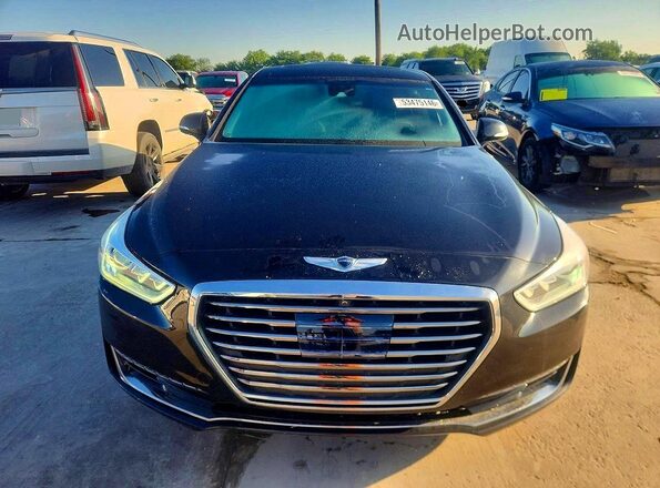 KMTF34JA0KU058672 2019 GENESIS G90 Черный Вид спереди