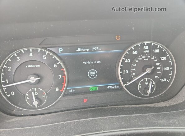 KMTF34JA0KU058753 2019 GENESIS G90 Silver ხელსაწყოთა პანელის ხედი