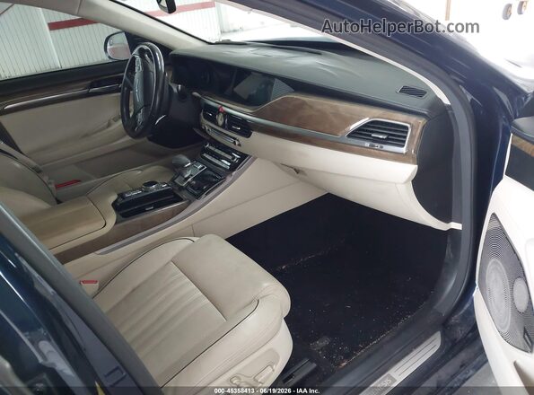 KMTF34JA6KU053511 2019 GENESIS G90 Blue Vista interior delantera