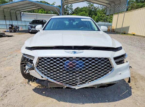 KMTF34PA2LU076003 2020 GENESIS G90 White Դիմացի տեսք