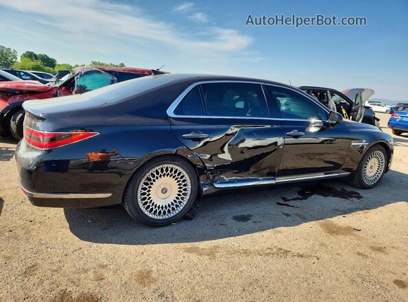 KMTF34PA6MU090634 2021 GENESIS G90 Black Задня права чверть