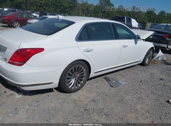 KMTF54JH7KU059308 2019 GENESIS G90 White Հետևի աջ