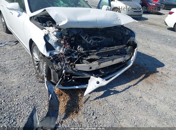 KMTF54JH7KU059308 2019 GENESIS G90 White Դիմացի տեսք