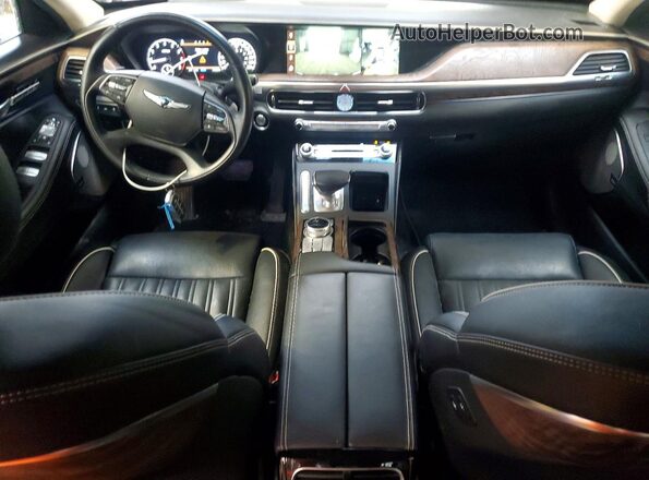 KMTF54PH2MU090394 2021 GENESIS G90 Black Вид панелі приладів