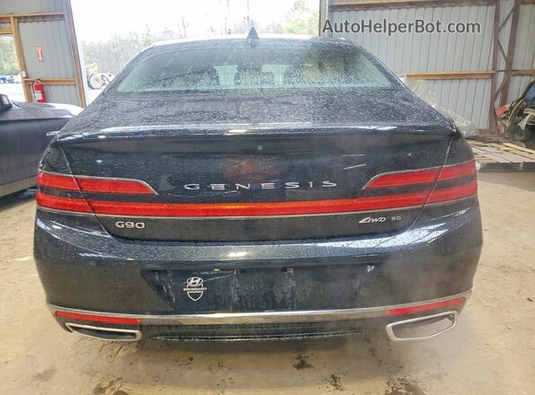 KMTF54PH2MU090394 2021 GENESIS G90 Black Вид ззаду