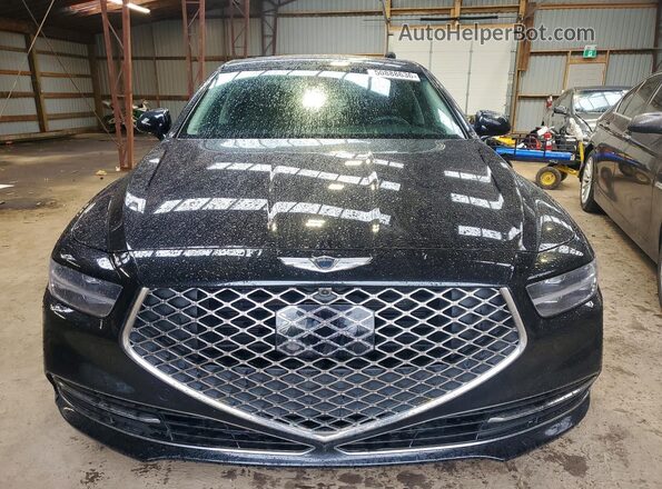 KMTF54PH2MU090394 2021 GENESIS G90 Black Вид спереду