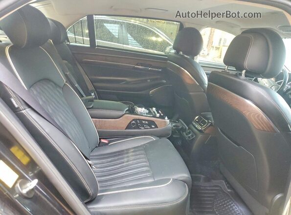 KMTF54PH2MU090394 2021 GENESIS G90 Black Вид задніх сидінь