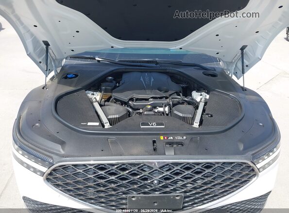 KMTFB4SD6PU024772 2023 GENESIS G90 Бордовый Вид сзади