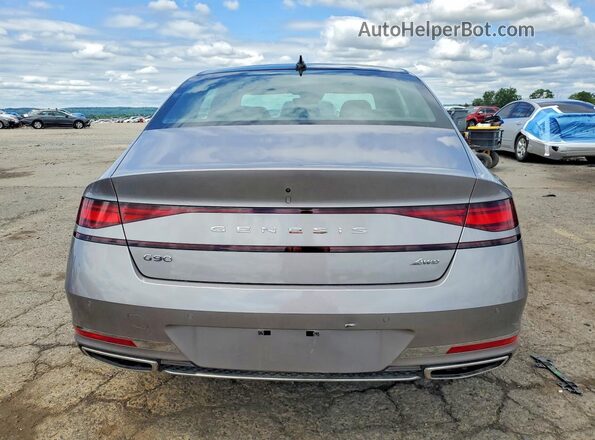 KMTFC4SD9PU031566 2023 GENESIS G90 Серый Вид сзади