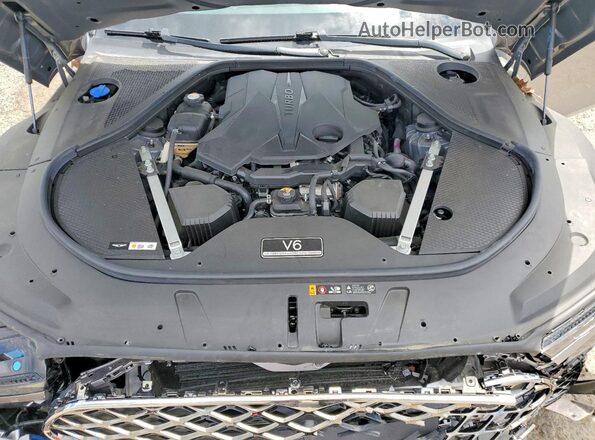 KMTFC4SD9PU031566 2023 GENESIS G90 Серый Вид задней части салона