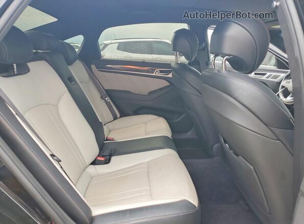 KMTFN4JB2KU320887 2019 GENESIS G80 Черный Вид задних сидений