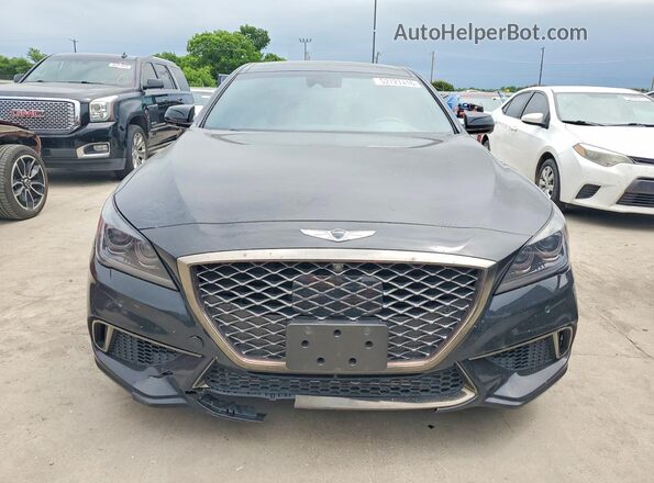 KMTFN4JB2KU320887 2019 GENESIS G80 Черный Вид спереди