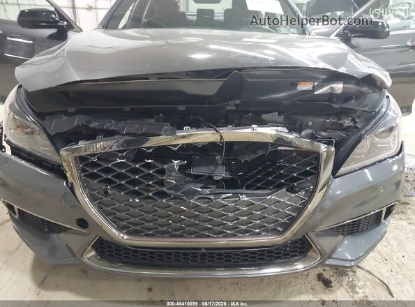 KMTFN4JB4KU322849 2019 GENESIS G80 Gray Դիմացի տեսք