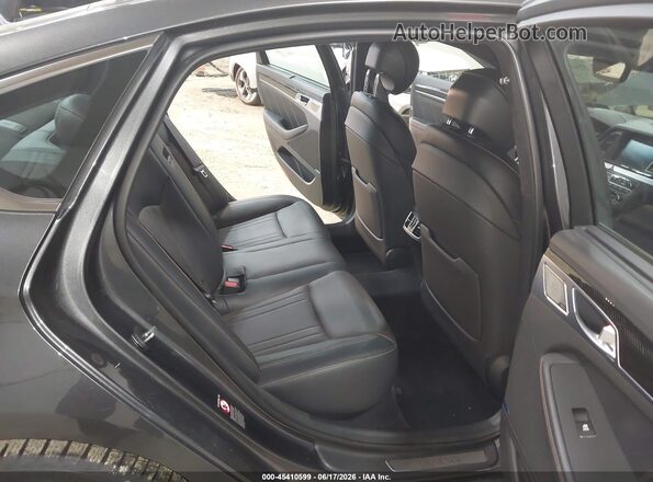 KMTFN4JB4KU322849 2019 GENESIS G80 Gray VIN կոդի պիտակի տեսք