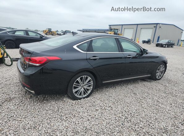 KMTFN4JE6LU337929 2020 GENESIS G80 Black Tył prawy