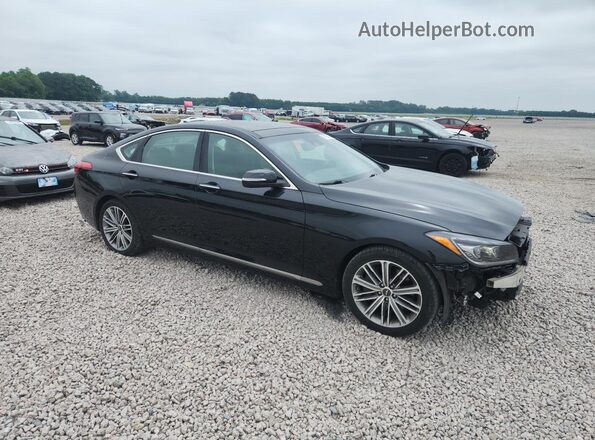 KMTFN4JE6LU337929 2020 GENESIS G80 Black Przód prawy