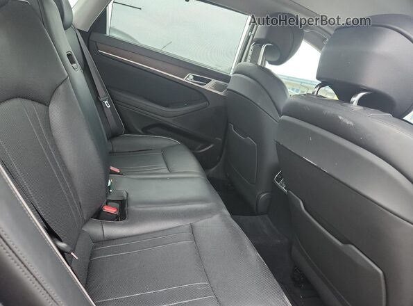 KMTFN4JE6LU337929 2020 GENESIS G80 Black Widok tylnych siedzeń