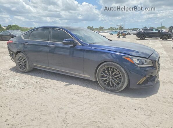 KMTFN4JE8LU337687 2020 GENESIS G80 Blue Front right