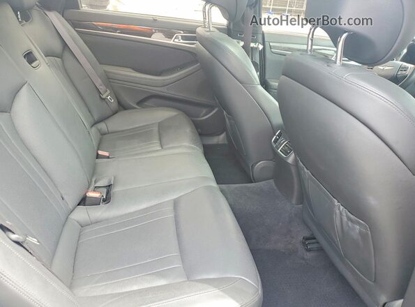 KMTFN4JE9KU320640 2019 GENESIS G80 Серый Вид задних сидений
