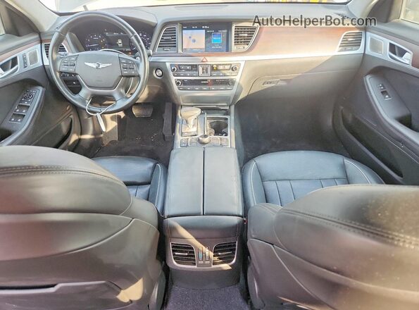 KMTFN4JF9LU335164 2020 GENESIS G80 Beige Widok deski rozdzielczej