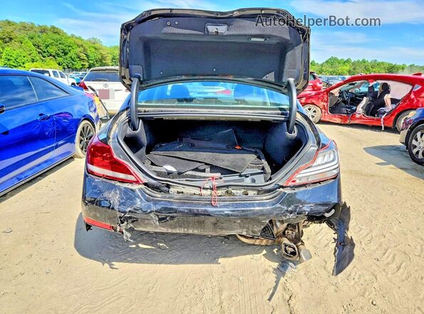 KMTG24LA3LU064326 2020 GENESIS G70 Black Հետևի տեսք