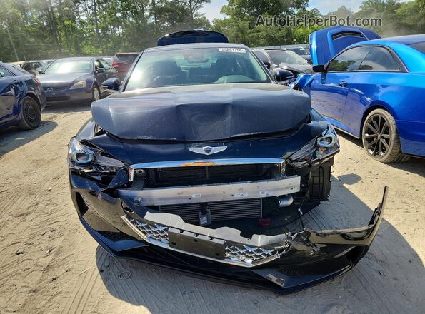 KMTG24LA3LU064326 2020 GENESIS G70 Black Դիմացի տեսք