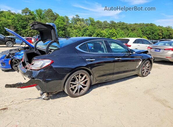 KMTG24LA3LU064326 2020 GENESIS G70 Black Հետևի աջ
