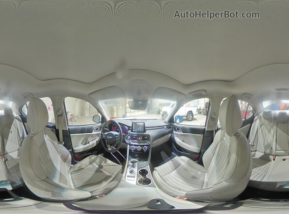 KMTG34LA2LU049202 2020 GENESIS G70 White Սալոնի 360 աստիճան տեսք