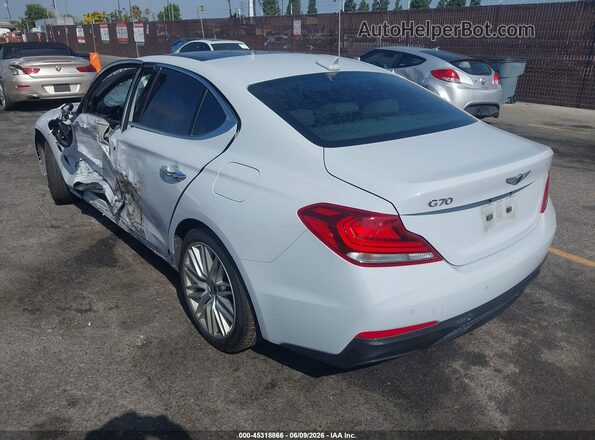 KMTG34LA2MU067068 2021 GENESIS G70 Gray უკანა მარცხენა