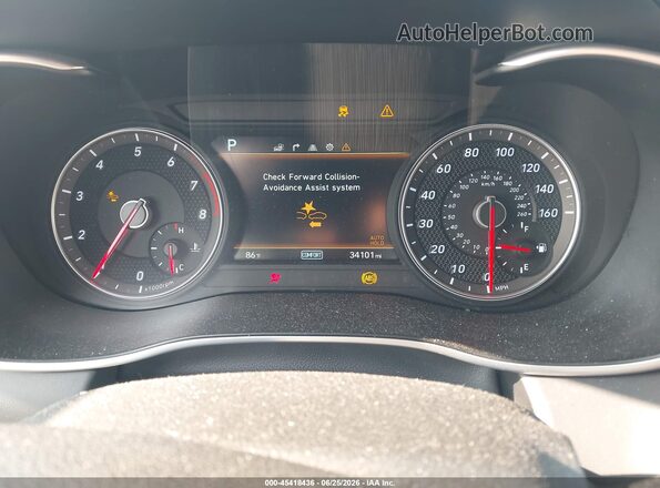 KMTG34LA3KU021018 2019 GENESIS G70 Dark Blue Vista de los asientos traseros