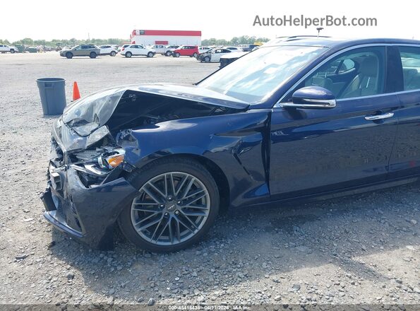 KMTG34LA3KU021018 2019 GENESIS G70 Dark Blue 