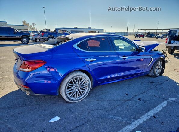KMTG34LA3LU063268 2020 GENESIS G70 Blue Հետևի աջ