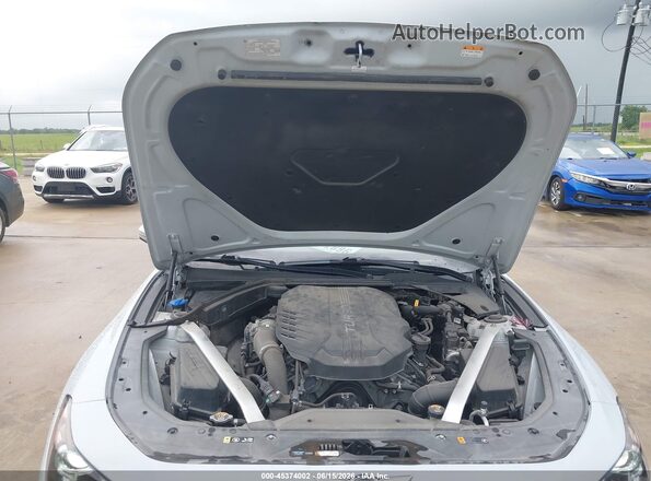 KMTG34LE5MU074499 2021 GENESIS G70 Gray Հետևի տեսք