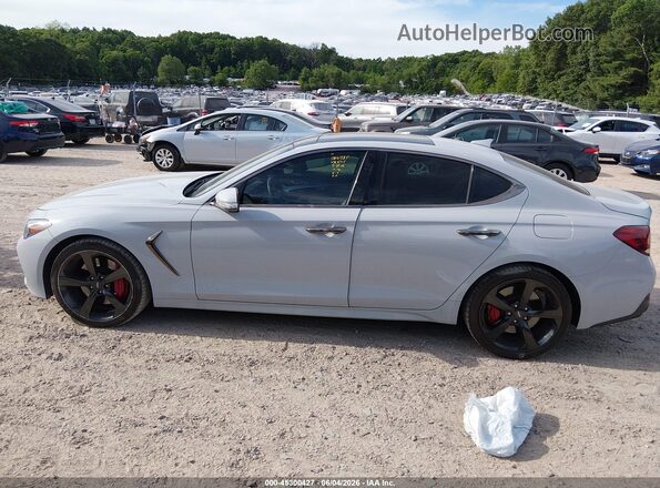KMTG34LE9KU026145 2019 GENESIS G70 Light Blue Панорамний вид салону 360°