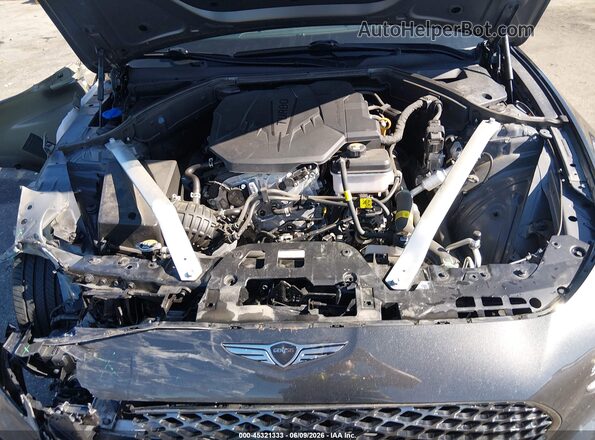 KMTG34SC1RU140103 2024 GENESIS G70 Gray Widok z tyłu