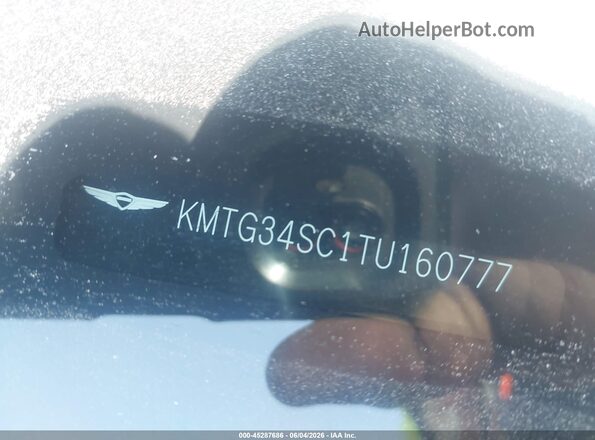 KMTG34SC1TU160777 2026 GENESIS G70 Black 