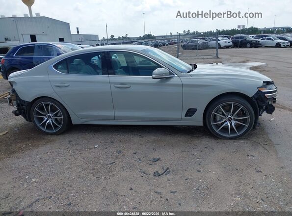 KMTG34SC3RU142497 2024 GENESIS G70 Gray 360 interior view