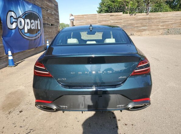 KMTG34SC6SU153788 2025 GENESIS G70 Blue 