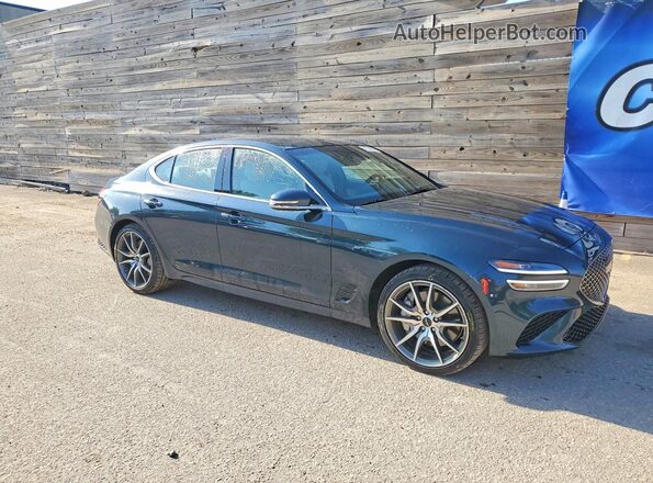 KMTG34SC6SU153788 2025 GENESIS G70 Blue 